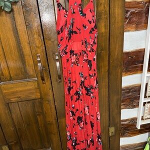 Free People FP One Wide leg button front jumpsuit